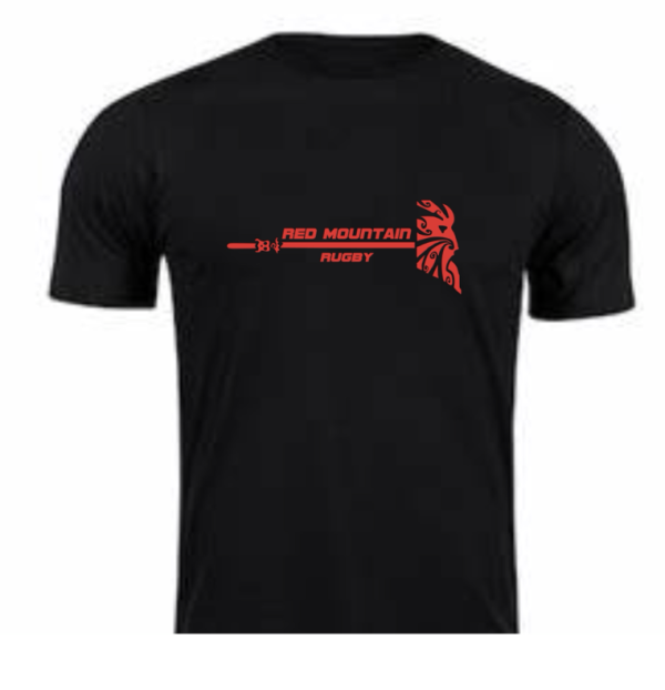 Red Mountain T-shirt (Black)